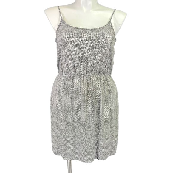 Old Navy Womens Blouson Sundress Sleeveless Geo Print Summer Lightweight Large - Picture 2 of 15